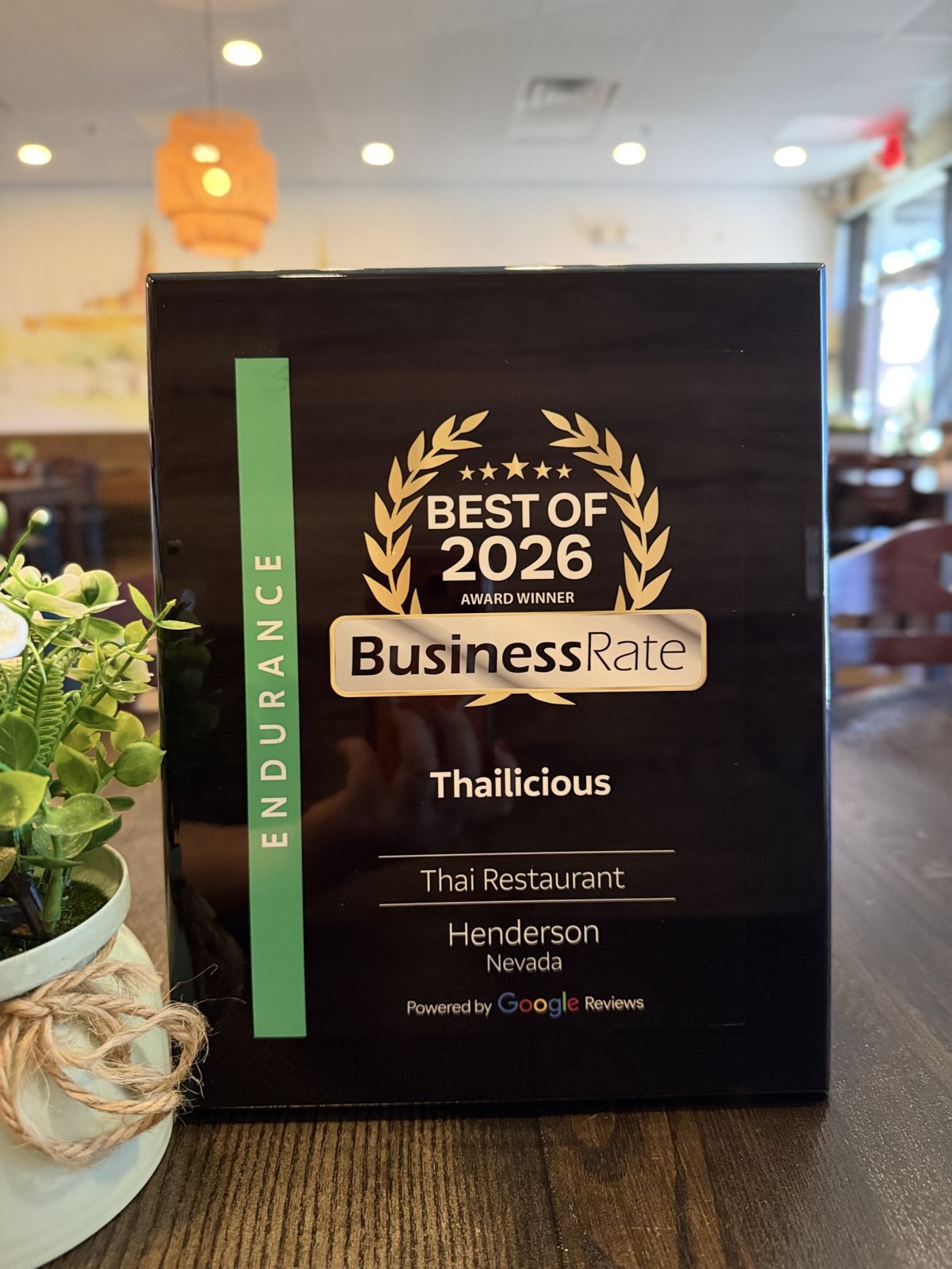 Best of 2026 BusinessRate award